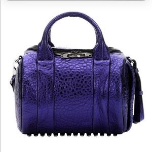 Alexander Wang Rockie Crossbody Bag Metallic Blue